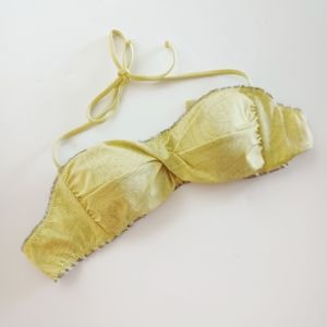 Becca twisted bandeau bikini top